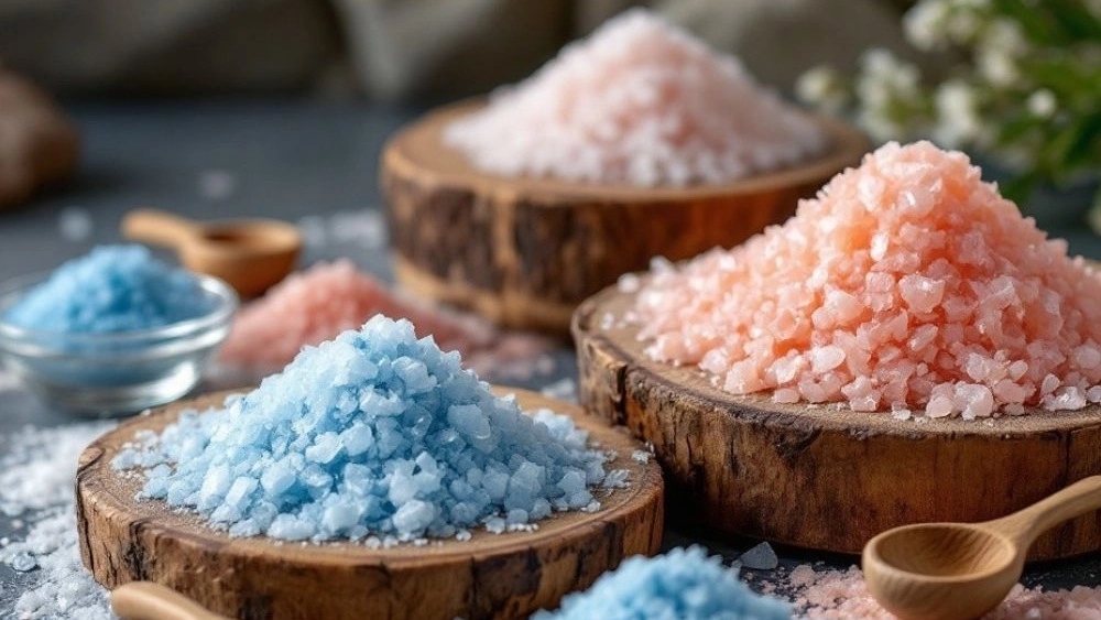 راهنمای خرید نمک‌های طبی صورتی و آبی با کیفیت در تهران از برند آیلید